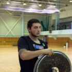 Игроки «Металлурга» помогли кузбасским регбистам-колясочникам
